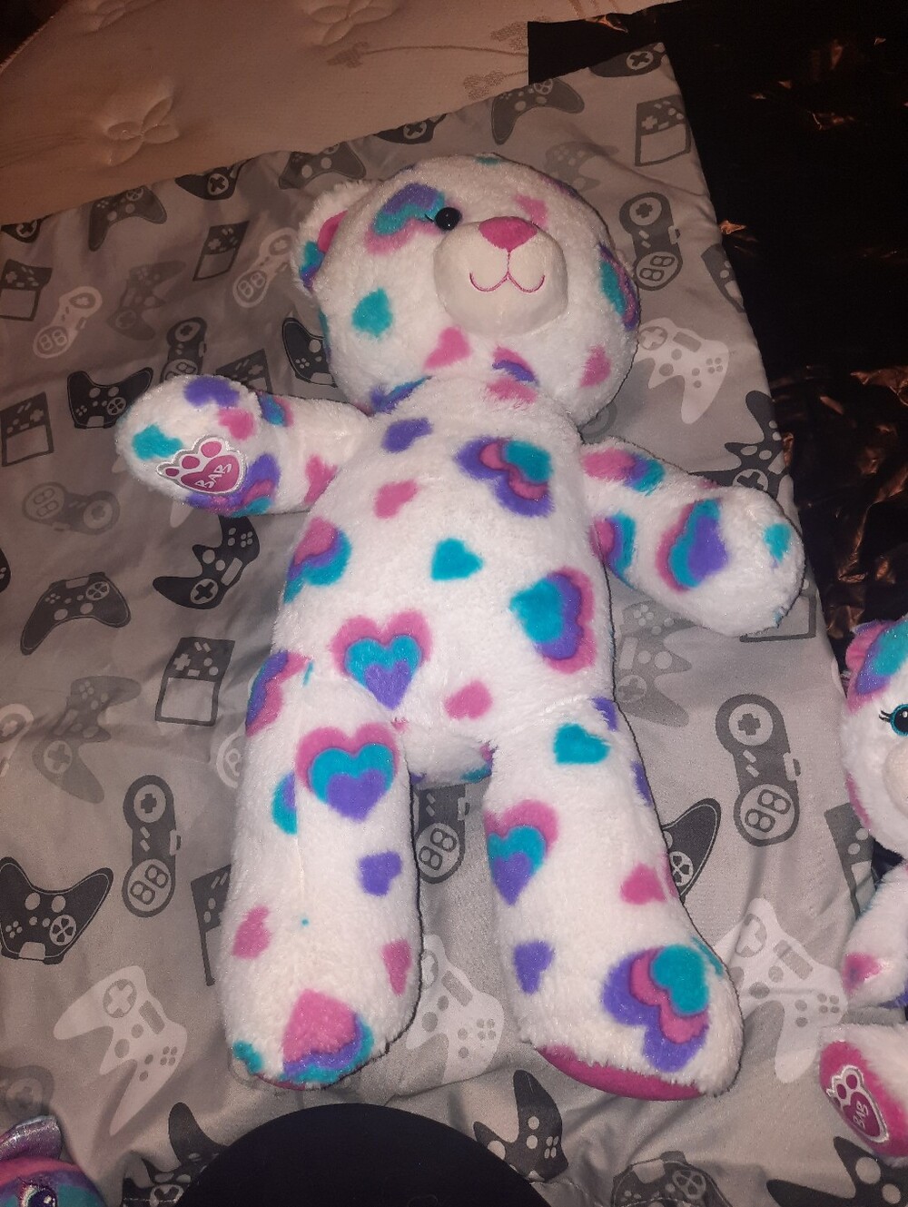 BAB hearts bear matching mini bear